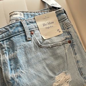 Abercrombie & Fitch The Mom High Rise - Curve Love